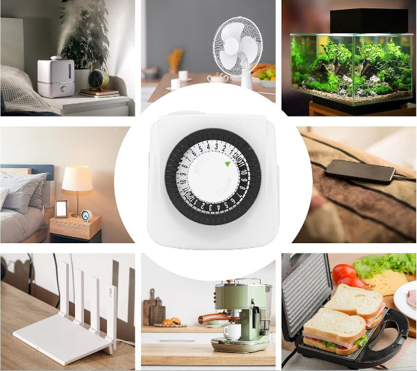 SmartCycle - Indoor 24-Hour Mechanical Outlet Timer