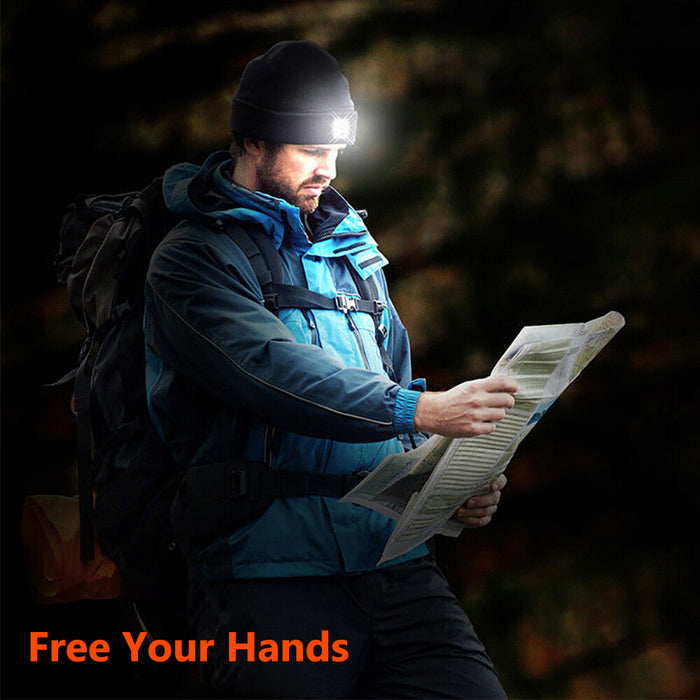 GlowTop - LED Beanie Hat