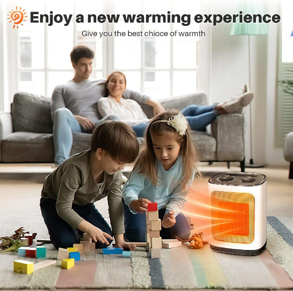 SilentHeat 1500 - Portable Ceramic Space Heater