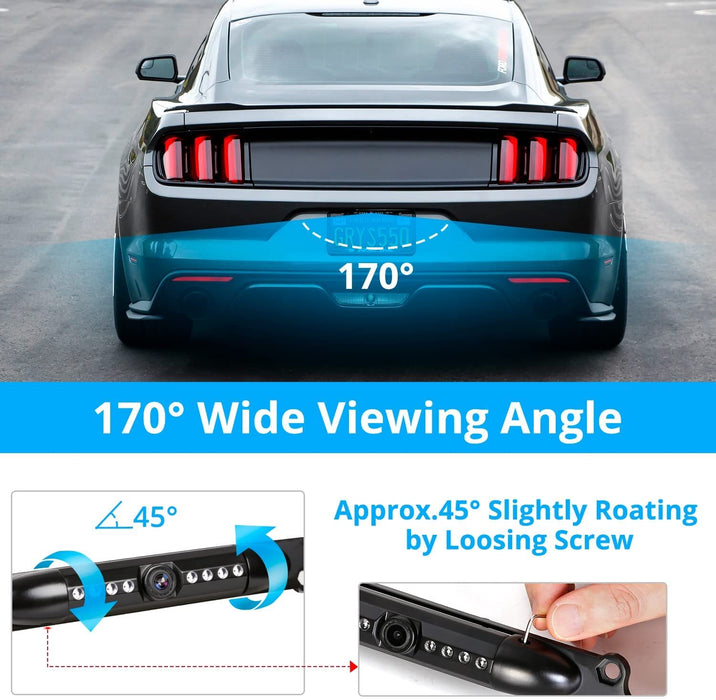 ClearView Guard - License Plate Backup Camera