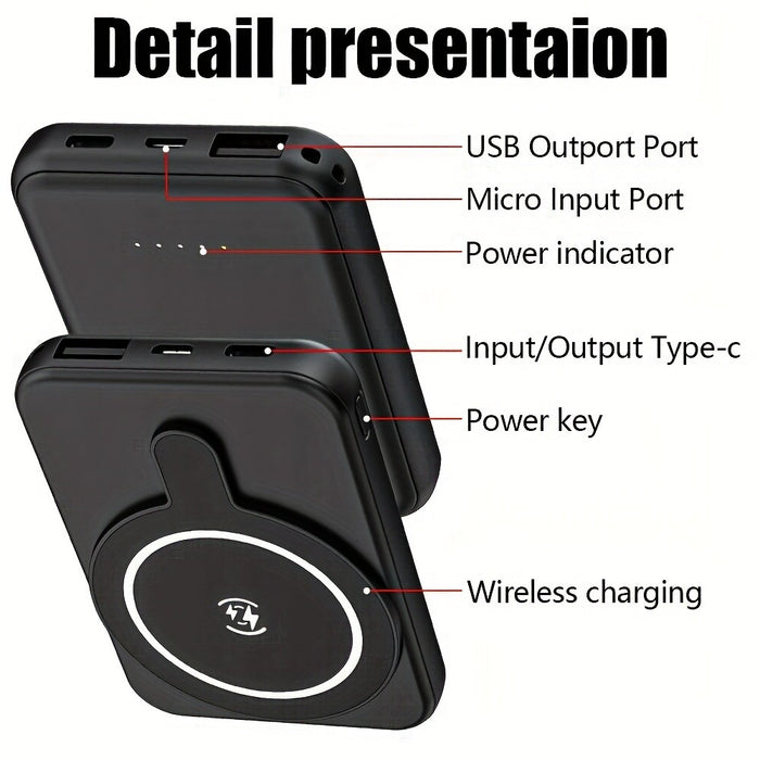 PowerPort - Magnetic Wireless Power Bank