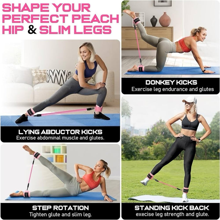 CoreBandit - Ankle Resistance Bands for Leg and Glute Workouts
