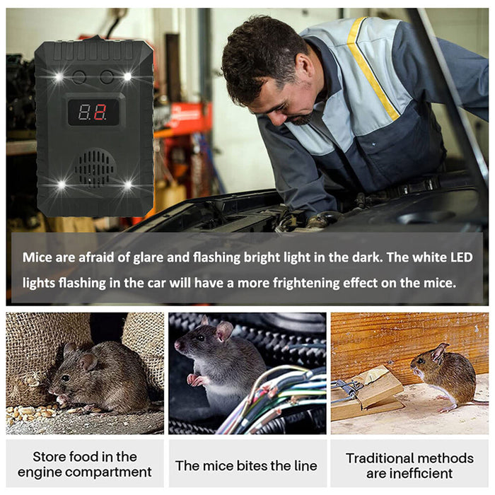 FlashGuard - Ultrasonic Rodent Repeller