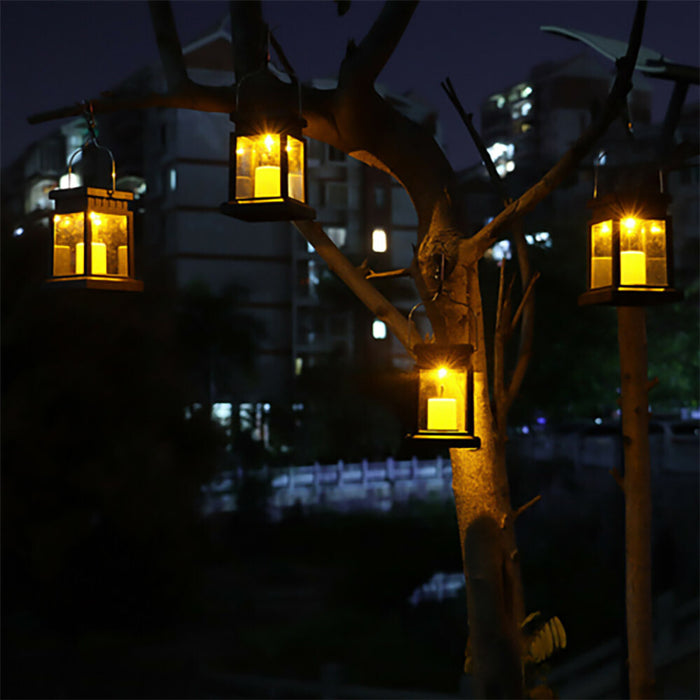 Solarique - Solar Hanging Candle Lanterns