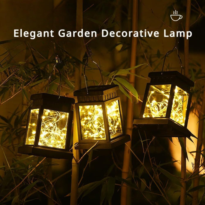 Solarique - Solar Hanging Candle Lanterns