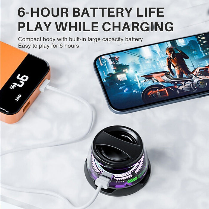 NeonBeat Mini - Portable Bluetooth Speaker