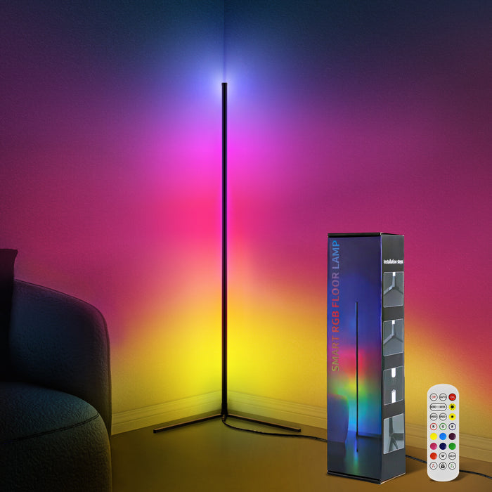 RhythmRay - RGB Corner Floor Lamp