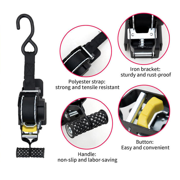 CargoLock - Heavy-Duty Ratchet Straps