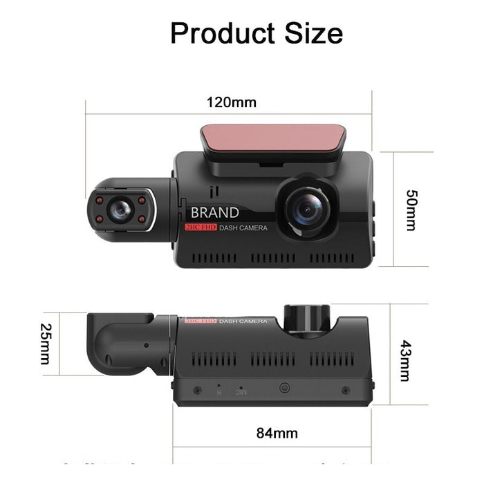 RoadGuard - Dual Dash Cam for Car