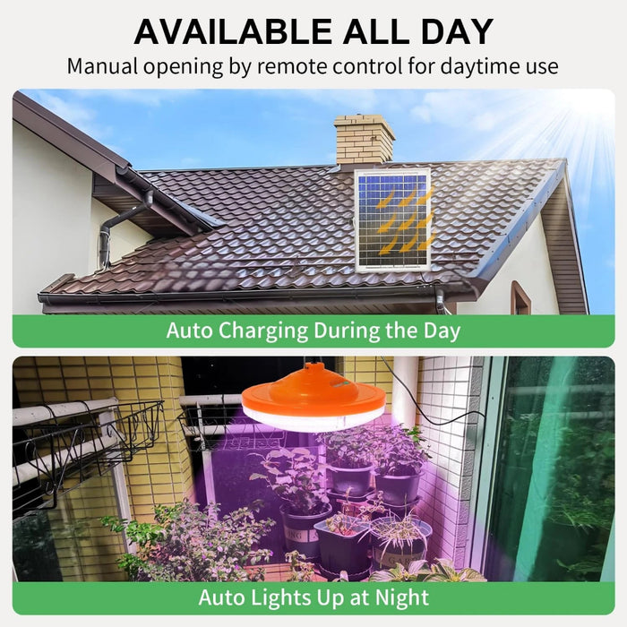 SolarBloom - Full Spectrum Solar Grow Light