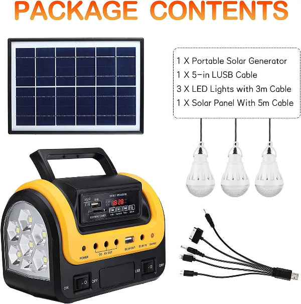 SunPod – Solar Power Generator with Solar Panel