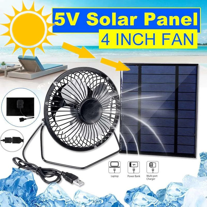 SunCool Breeze - Solar Powered Fan