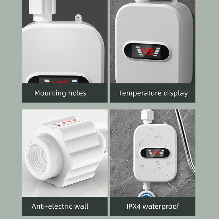 HeatFlux - Instant Electric Water Heater