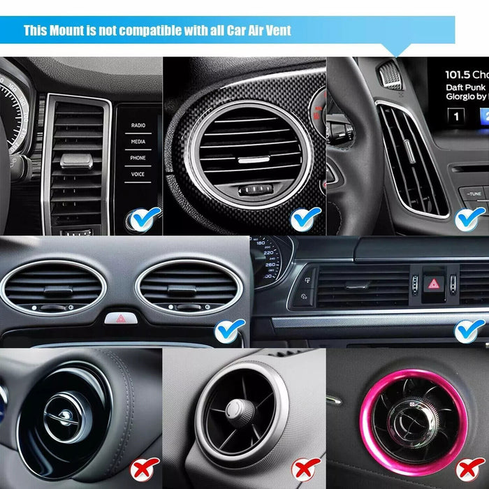 GripLock Drive - Car Phone Holder for Air Vent