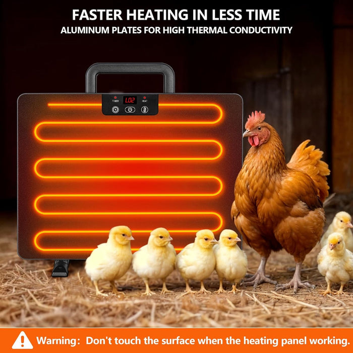 CozyCluck - Portable Chicken Coop Heater