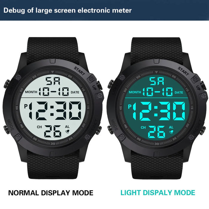 PulseStrike - Waterproof Digital Sports Watch