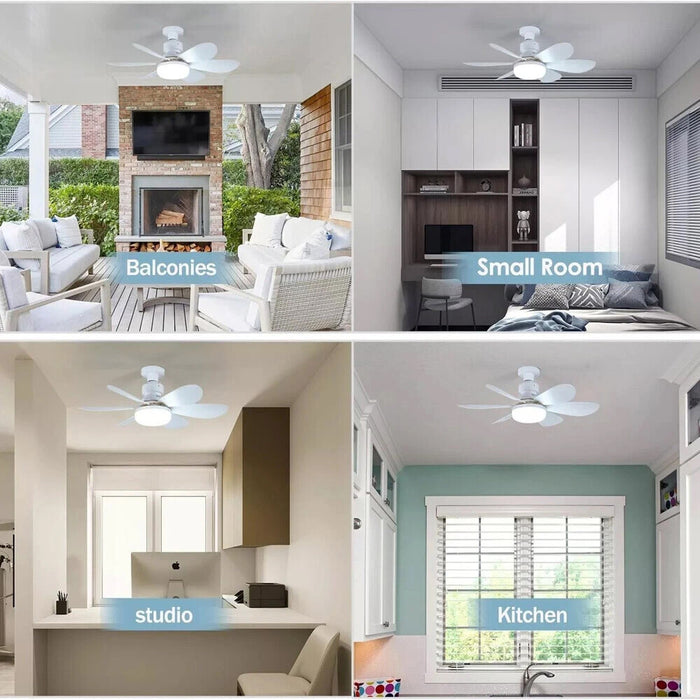 VentoLight - 2-in-1 Ceiling Fan Light with Remote Control