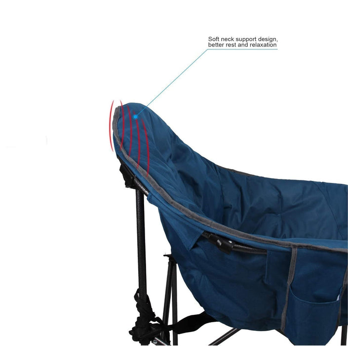 CozyOrbit - Oversized Camping Moon Chair