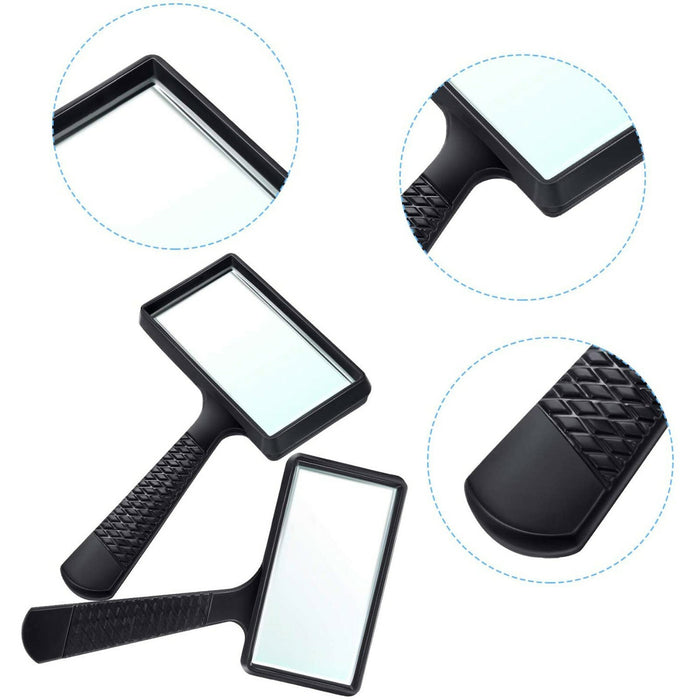 VisionMax - 5X Handheld Magnifying Glass with Large Lens