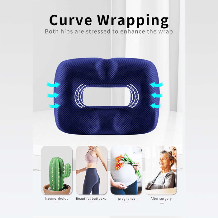 SitSmart - Memory Foam Tailbone Cushion