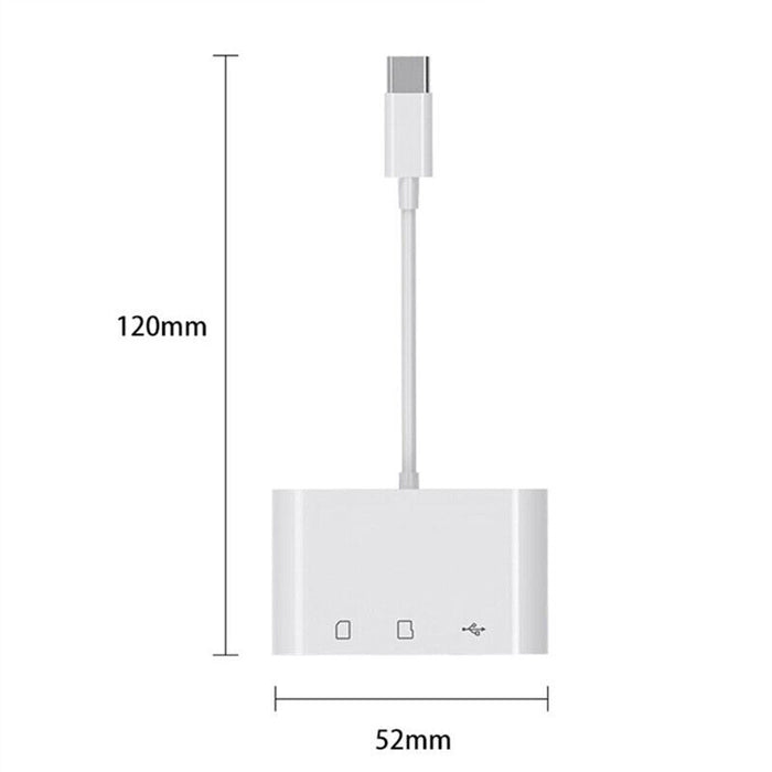 High-Speed USB-C SD Card Reader