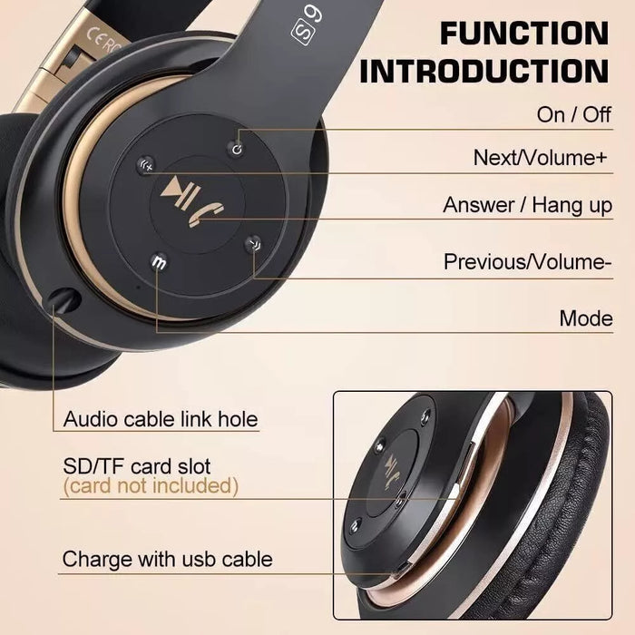 SkyBeat - Wireless Bluetooth Noise Cancelling Headphones