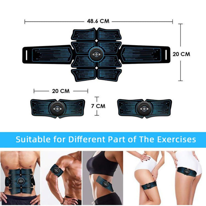 Rechargeable Abdominal Muscle Stimulator Trainer