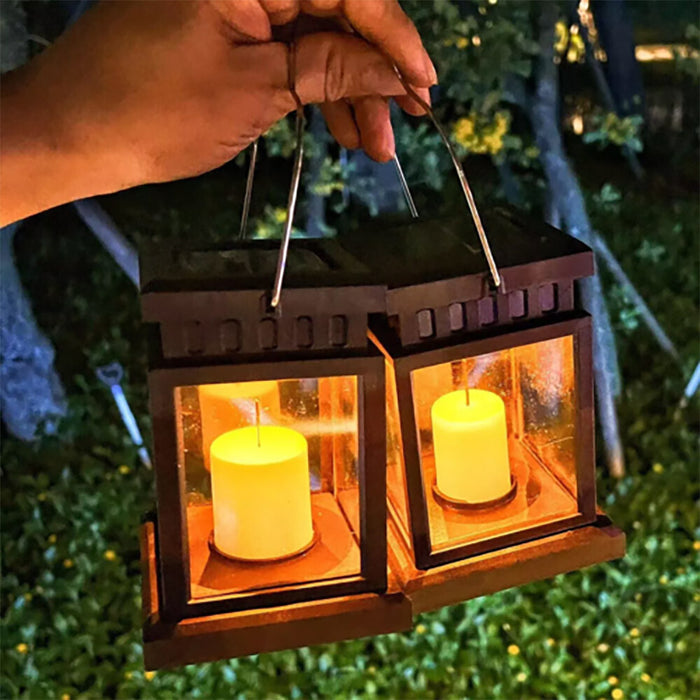Solarique - Solar Hanging Candle Lanterns