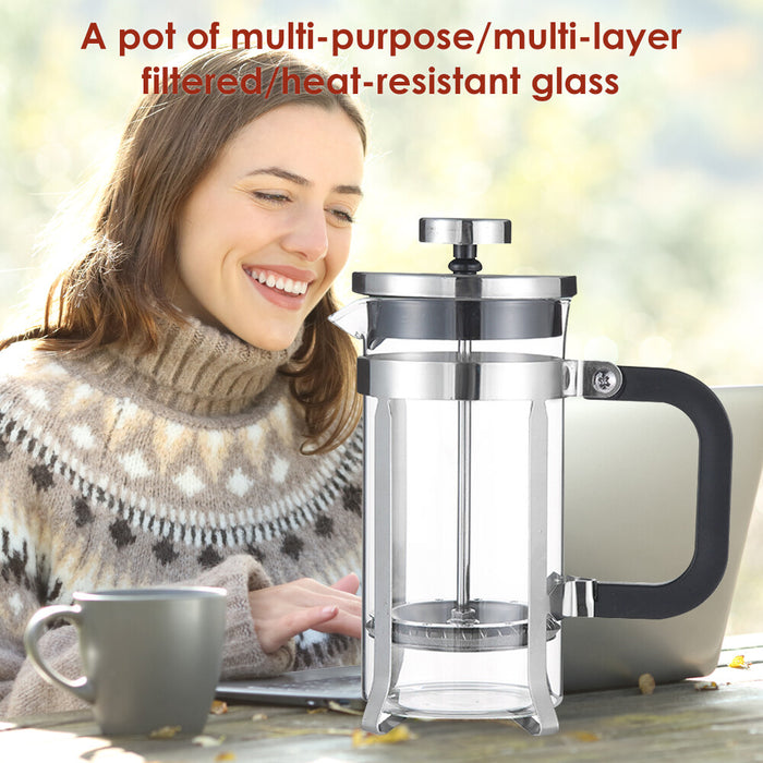 BrewCraft - 20oz French Press Coffee Maker