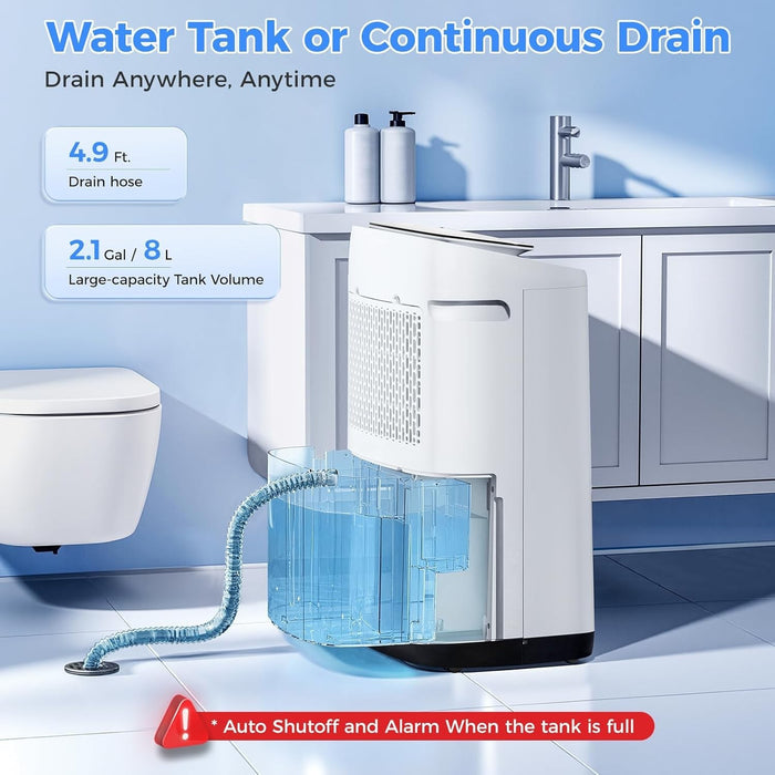 AeroDry Max - High-Performance Home Dehumidifier