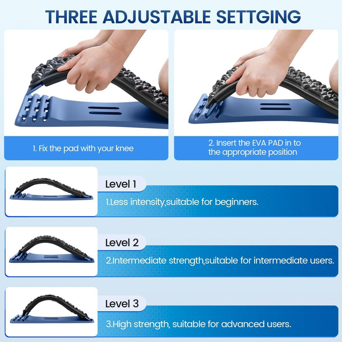BackRevive - Back Stretcher for Pain Relief and Posture Correction
