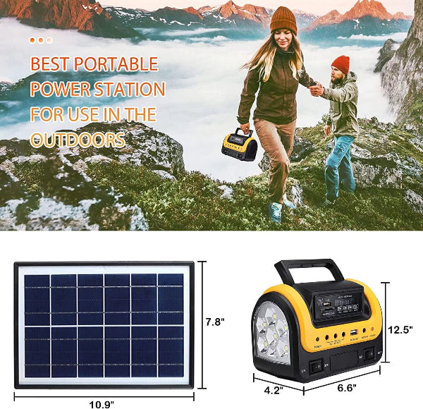 SunPod – Solar Power Generator with Solar Panel