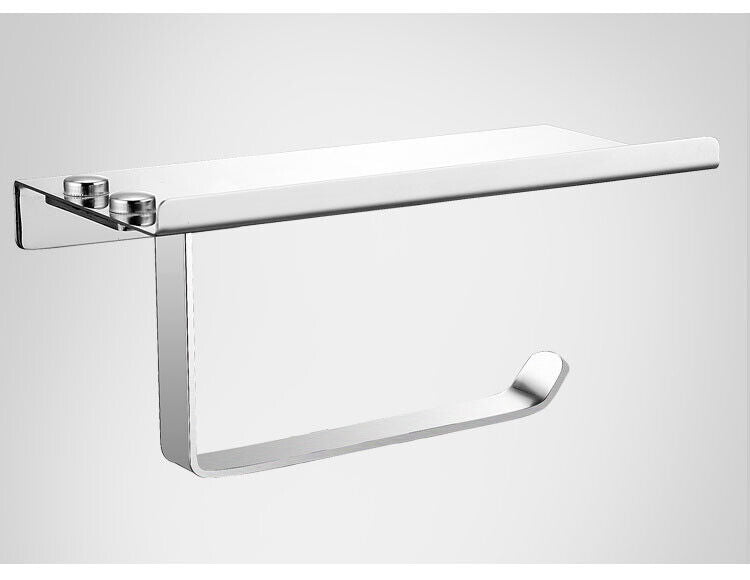 TidyRoll Shelf – Wall Mounted Toilet Paper Holder