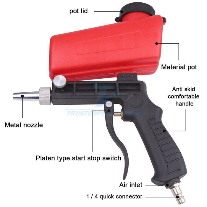 BlastCore - Portable Sandblasting Gun