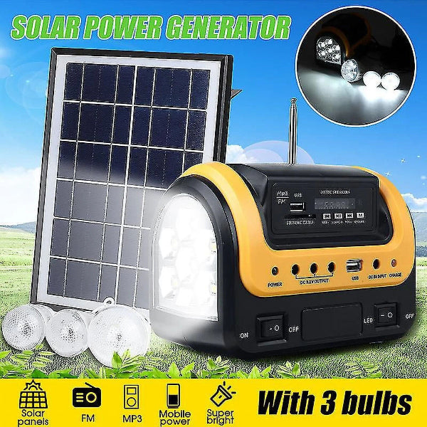 SunPod – Solar Power Generator with Solar Panel