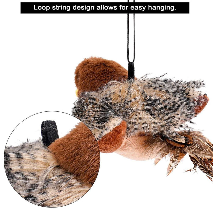 FelineFlap - Interactive Chirping Bird Cat Toy