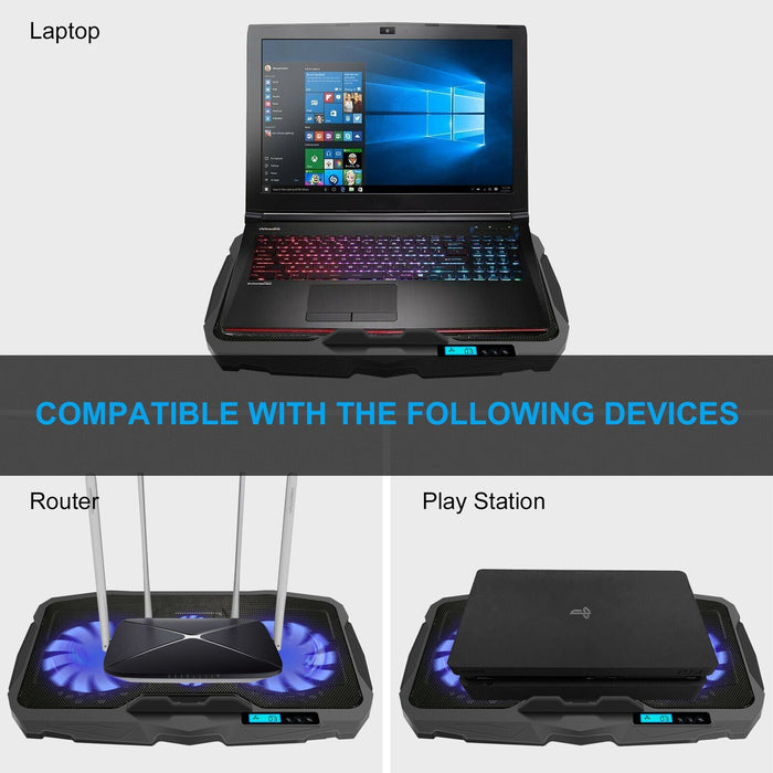CoolMate – Laptop Cooling Pad with Adjustable Fan Speed