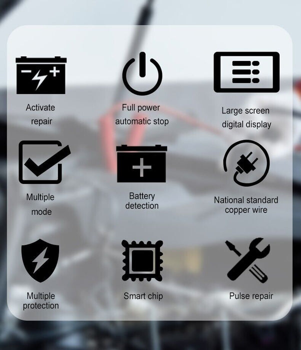 PowerChargeX - Car Battery Charger