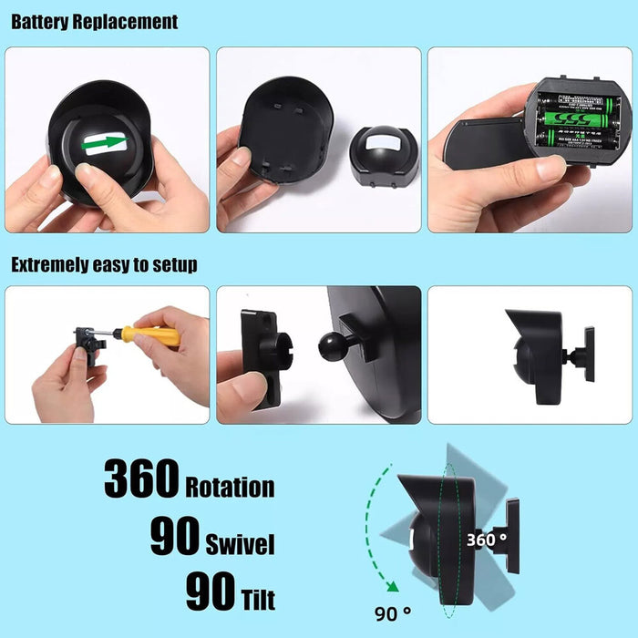 EchoShield Max – Wireless Driveway Alarm System