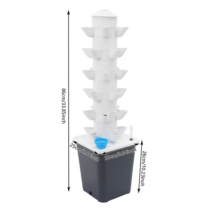 SkyGarden - 30-Pot Vertical Hydroponic Growing System