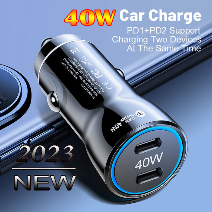 SparkCharge - USB C Car Charger