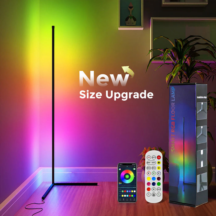 RhythmRay - RGB Corner Floor Lamp