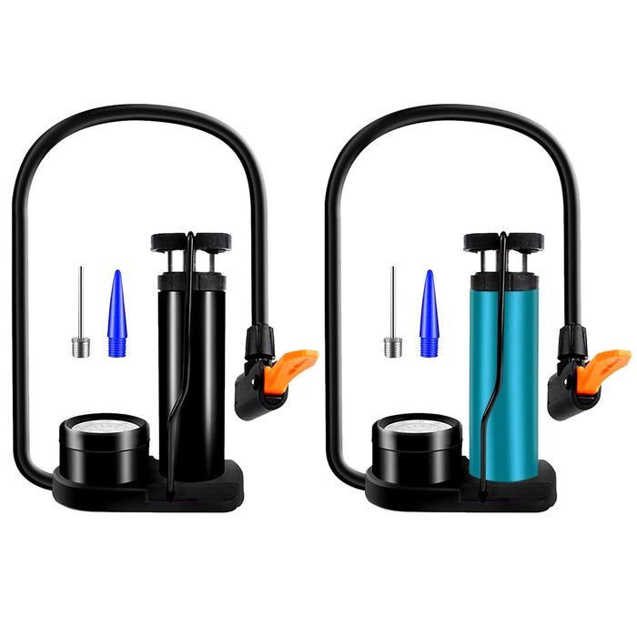 PeakPump - Portable Bike Pump with Pressure Gauge