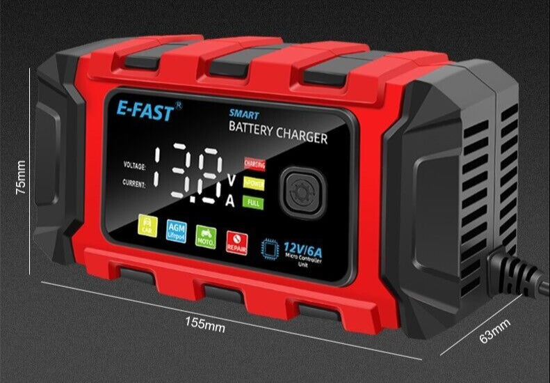 PowerChargeX - Car Battery Charger
