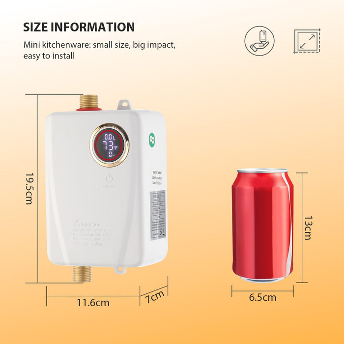 ZenHeat – Tankless Electric Water Heater