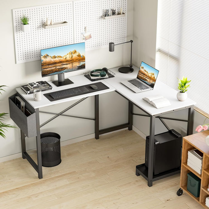 Elevare - L-Shaped Wood Desk