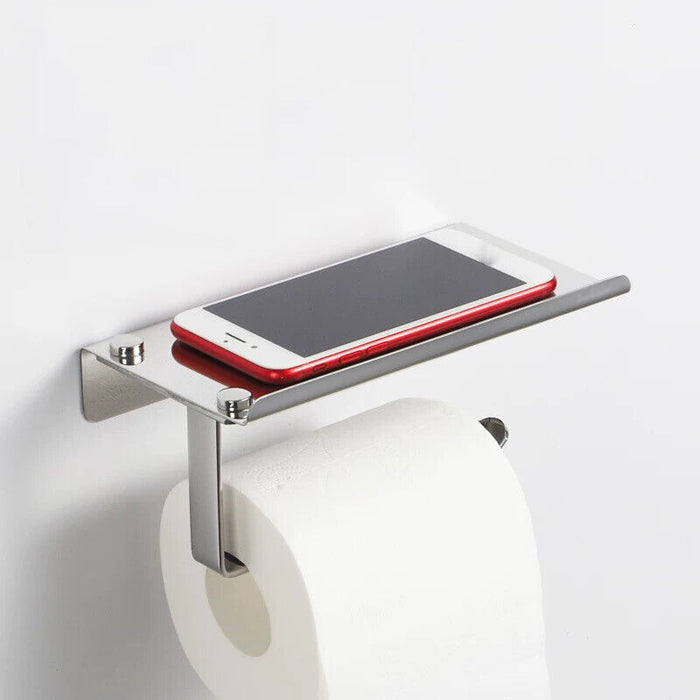 TidyRoll Shelf – Wall Mounted Toilet Paper Holder