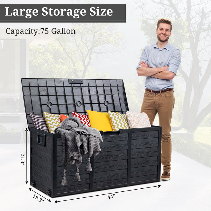EcoDeck - Outdoor Patio Storage Deck Box