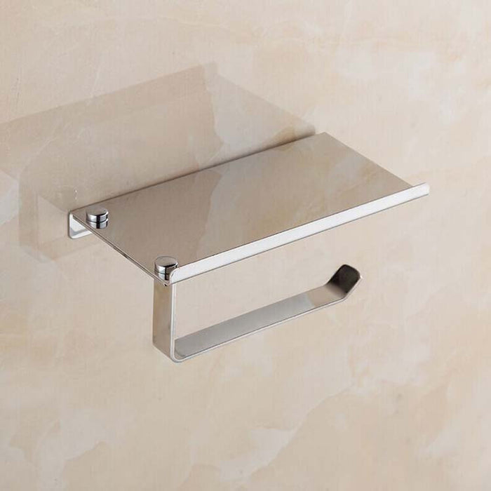 TidyRoll Shelf – Wall Mounted Toilet Paper Holder