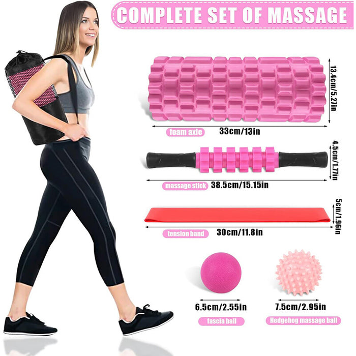 RollRestore - 6 in 1 Foam Roller Set